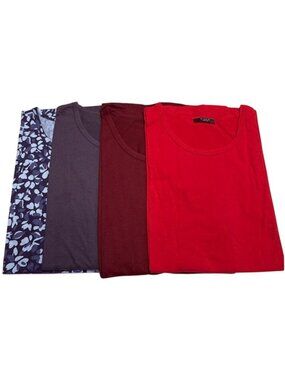 Studio 1886 Womens Plus Size Tops Mixed Colors Size 1X Bundle of 4